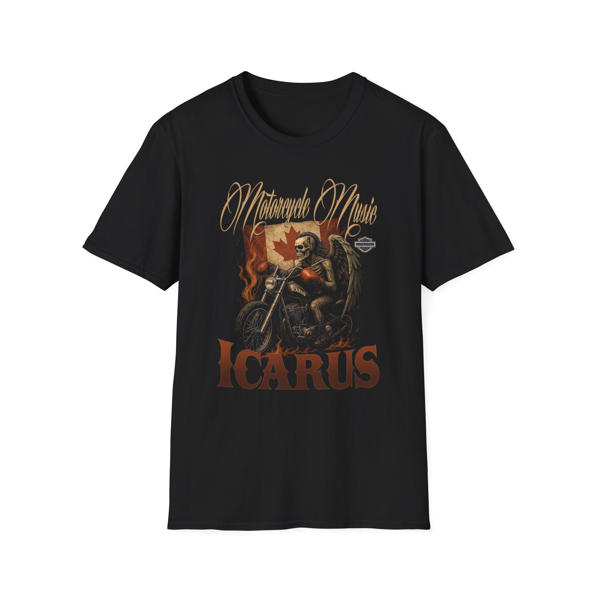 Icarus Motorcycle Music T-Shirt