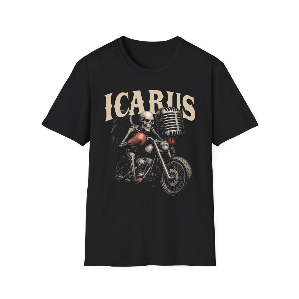 Icarus — Vintage Motorcycle Skull Tee